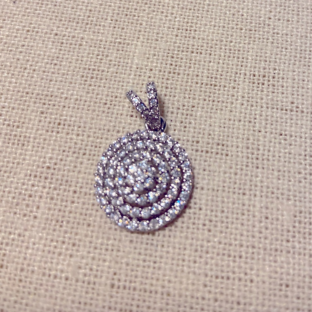 Silver Crystal Pendant